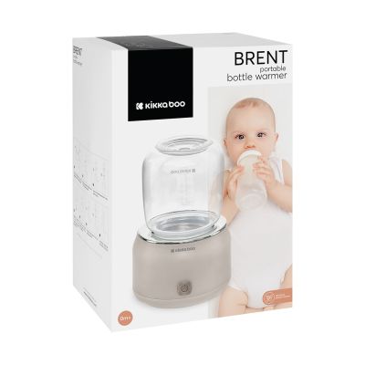 Kikkaboo Brent Draagbare Flessenwarmer - Beige