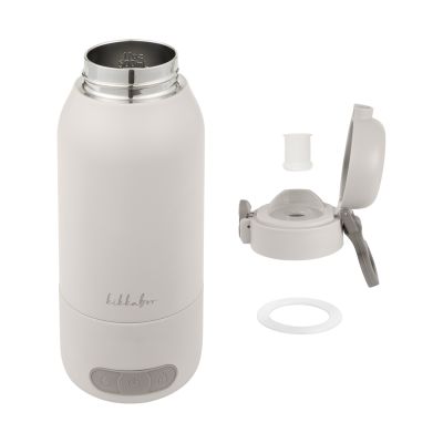 Kikkaboo Draagbare Water- en Melkverwarmer - 500 ml - Beige
