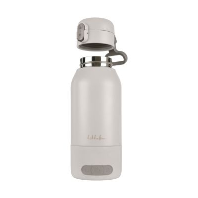 Kikkaboo Draagbare Water- en Melkverwarmer - 500 ml - Beige