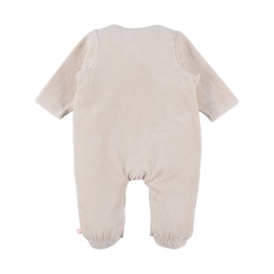 Noukie's Pyjama - Velvet - Beige - 0 Mnd Noukie's Pyjama - Velvet - Beige - 0 Mnd