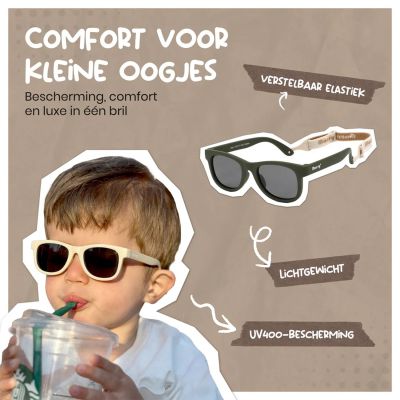 Maesy Zonnebril - Indi - 0 t/m 2 jaar - Licht Blauw