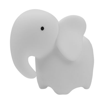 Lampe LED de Mary - Eléphant blanc avec télécommande