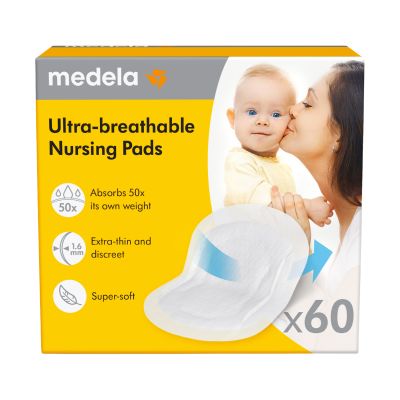 Medela Zoogcompressen Ultra Ademend (60 stuks)
