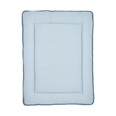 Meyco Baby Parkkleed - 80 x 100 cm - Microvezel - Jeans Blue/Indigo Meyco Baby Parkkleed - 80 x 100 cm - Microvezel - Jeans Blue/Indigo