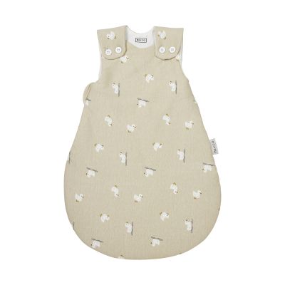 Meyco Duck 3-delige Slaapzak - 50/56 cm - Jersey - Soft Sand Meyco Duck 3-delige Slaapzak - 50/56 cm - Jersey - Soft Sand