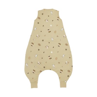 Meyco Slaapzak Winter Jumper Forest Animals Sand 90cm Meyco Slaapzak Winter Jumper Forest Animals Sand 90cm