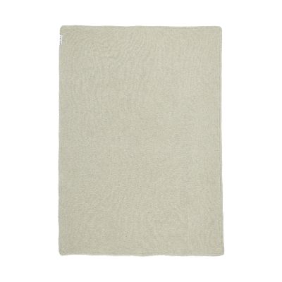 Meyco Wiegdeken Knit Basic Sand Melange Teddy 75x100cm