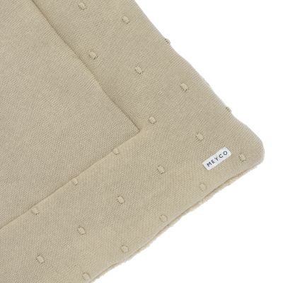 Meyco Mini Knots Parklegger - 77 x 97 cm - Sand