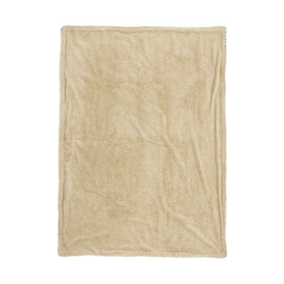 Meyco Wiegdeken Mini Knots Sand Teddy 75 x 100 cm