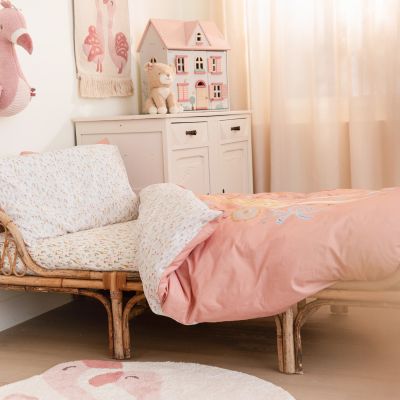 Little Dutch Flamingo Vloerkleed - 110 x 110 cm - Roze