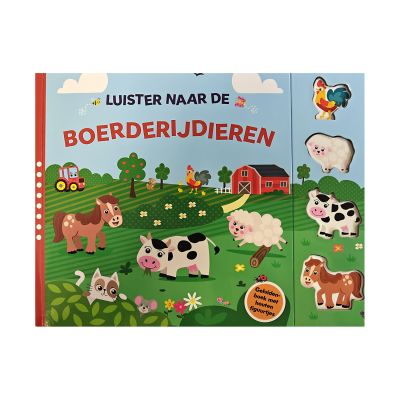 Mondikaarten Geluidenboek - Luister Naar De Boerderijdieren
