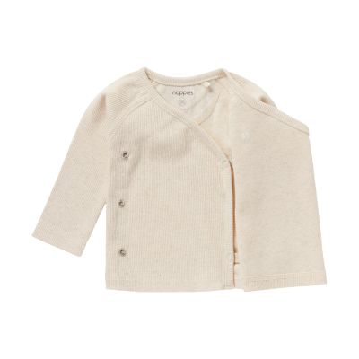Noppies T-Shirt Overslag Rib Nanyuki Oatmeal 62 Noppies T-Shirt Overslag Rib Nanyuki Oatmeal 62