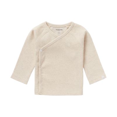 Noppies T-Shirt Overslag Rib Nanyuki Oatmeal  44