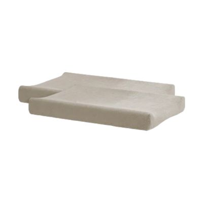 Jollein Aankleedkussenhoes - 2 Pack - 50 x 70 cm - Badstof - Nougat Jollein Aankleedkussenhoes - 2 Pack - 50 x 70 cm - Badstof - Nougat