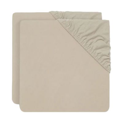 Jollein Drap-housse Jersey 60 x 120 cm 2 packs