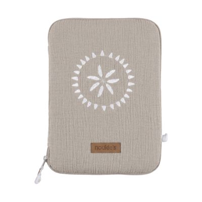 Noukie's Moon Feathers Hoes Gezondheidsboekje - Tetra - Beige