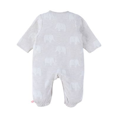 Noukie's Olifant Pyjama - Maat 44 - Jacquard - Grijs Noukie's Olifant Pyjama - Maat 44 - Jacquard - Grijs