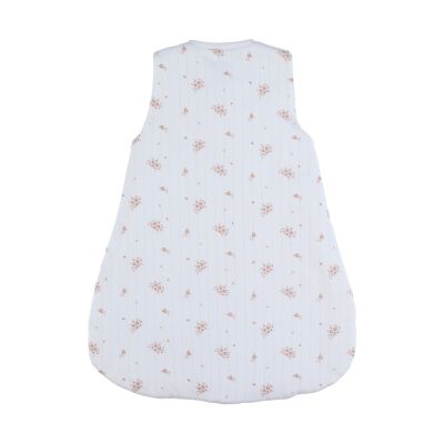 Noukie's Vintage Flowers Winterslaapzak - 50 cm - Wit/Roze