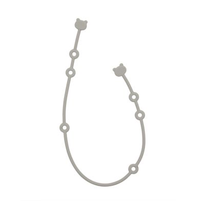 Attache-tétine Kikkaboo - Silicone platine - Sable