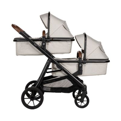 Qute Q-Twin 2-in-1 Kinderwagen - Jeans Clay
