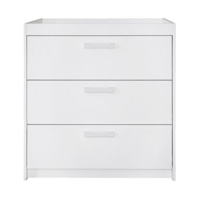 Europe Baby Ralph Ledikant 60 x 120 cm/Commode 3 Laden/Hanglegkast 2 Deuren - Wit Europe Baby Ralph Ledikant 60 x 120 cm/Commode 3 Laden/Hanglegkast 2 Deuren - Wit