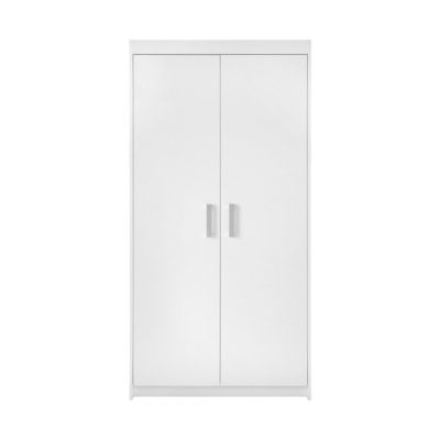 Europe Baby Ralph Ledikant 60 x 120 cm/Commode 3 Laden/Hanglegkast 2 Deuren - Wit Europe Baby Ralph Ledikant 60 x 120 cm/Commode 3 Laden/Hanglegkast 2 Deuren - Wit