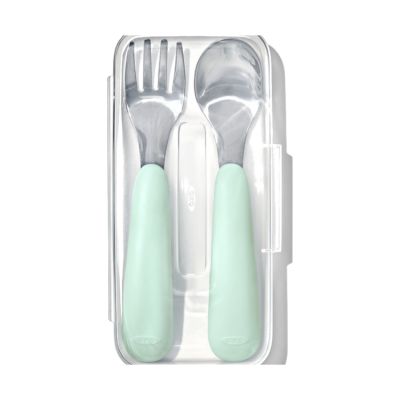 Set de voyage fourchette et cuillère OXO Tot
