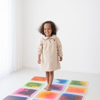 Sense2Play Sensorische Vloeistoftegels - 4 Stuks Sense2Play Sensorische Vloeistoftegels - 4 Stuks
