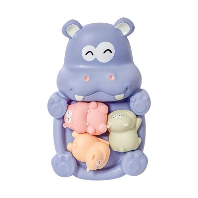 Speelgoedtopdeals Nijlpaard Badspeelgoed - 4 Stuks - Bioplastic Speelgoedtopdeals Nijlpaard Badspeelgoed - 4 Stuks - Bioplastic