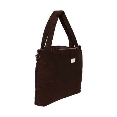 Studio Noos Rib Puffy Luiertas - Dark Brown Studio Noos Rib Puffy Luiertas - Dark Brown