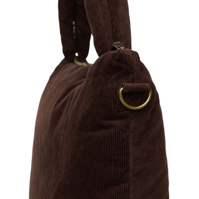 Studio Noos Rib Puffy Luiertas - Dark Brown Studio Noos Rib Puffy Luiertas - Dark Brown