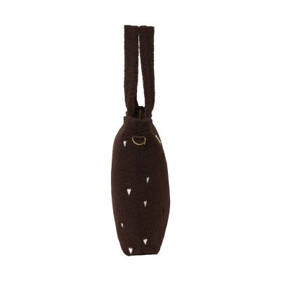Studio Noos Teddy Hearts Luiertas - Chocolate Studio Noos Teddy Hearts Luiertas - Chocolate