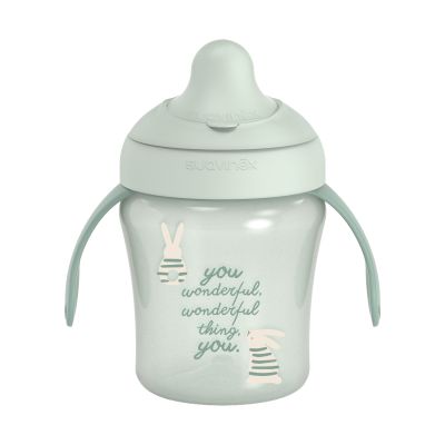 Suavinex Wonderland Leerbeker - 200 ML - Konijn Groen