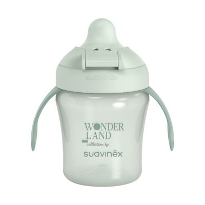 Suavinex Wonderland Leerbeker - 200 ML - Konijn Groen