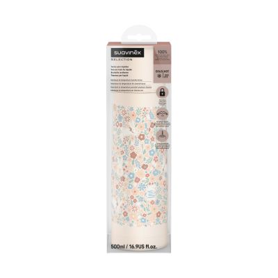 Suavinex Wonderland Thermo Fles - 500 ml - Liberty Beige Suavinex Wonderland Thermo Fles - 500 ml - Liberty Beige