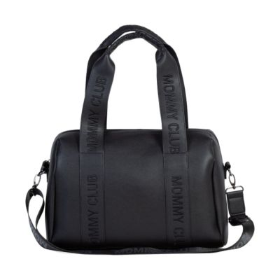 Childhome Mommy Club Verzorgingstas Signature Simili Leder Black