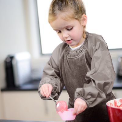 Silly Billyz Slabbetje – Towel Messy Eater – Taupe Silly Billyz Slabbetje – Towel Messy Eater – Taupe