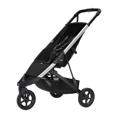 Thule Spring Buggy Black Incl. Zonnekap Grey Melange en Misty Rose Thule Spring Buggy Black Incl. Zonnekap Grey Melange en Misty Rose