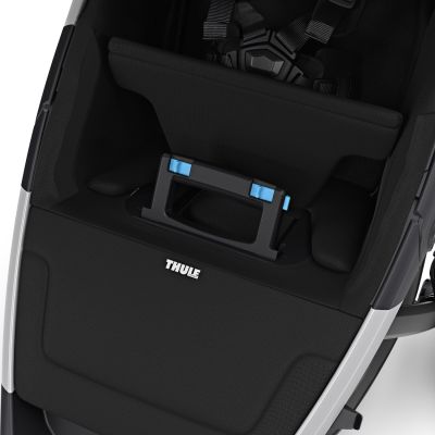 Thule Spring Buggy Black Incl. Zonnekap Grey Melange en Misty Rose Thule Spring Buggy Black Incl. Zonnekap Grey Melange en Misty Rose