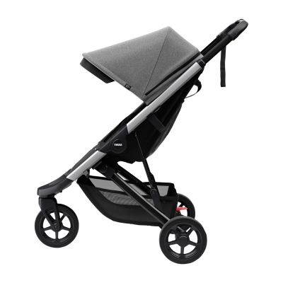 Thule Spring Buggy Black Incl. Zonnekap Grey Melange en Misty Rose Thule Spring Buggy Black Incl. Zonnekap Grey Melange en Misty Rose