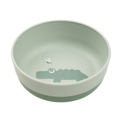 Done By Deer Foodie Bowl Croco Green Done By Deer Foodie Bowl Croco Green