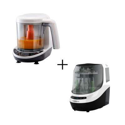 Baby Brezza One Step Food Maker Deluxe &amp; Bottle Washer Pro
