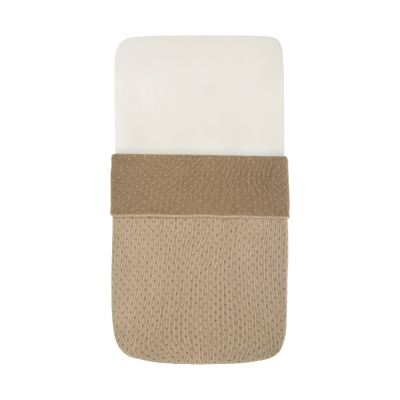 Witlof For Kids Gebreide Deken - 40 x 80 cm - Soft Sand / Urban Taupe Witlof For Kids Gebreide Deken - 40 x 80 cm - Soft Sand / Urban Taupe