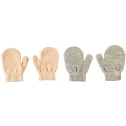 Sarlini Wanten Knit Multi Light Pink 2-Pack One size