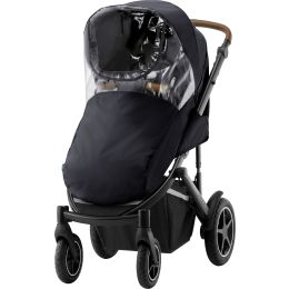 Britax Römer Smile III Regenhoes Wandelwagen Black + Clear EVA