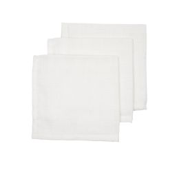 BD Collection Monddoek Wit 3-Pack