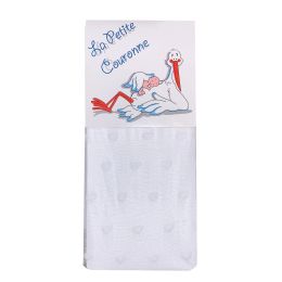 La Petite Couronne Panty Fantasy White maat 56/62 La Petite Couronne Panty Fantasy White maat 56/62