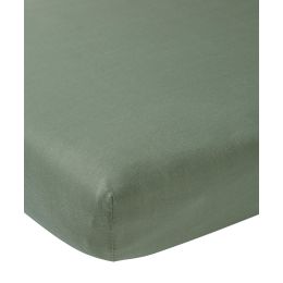 Meyco Hoeslaken Boxmatras Forest Green 75 x 95 cm