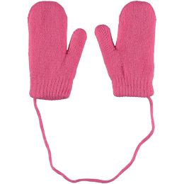 Sarlini Wanten Knit Teddy Voering Pink