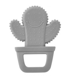 Babyjem Bijtspeeltje Cactus Grey